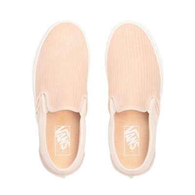 Vans Multi Woven Classic Slip-On - Kadın Slip-On Ayakkabı (Beyaz)